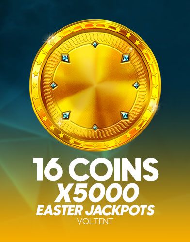 16 Coins x5000 Easter Jackpots