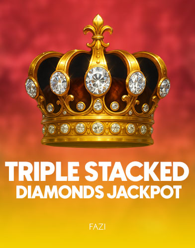 Triple Stacked Diamonds Jackpot