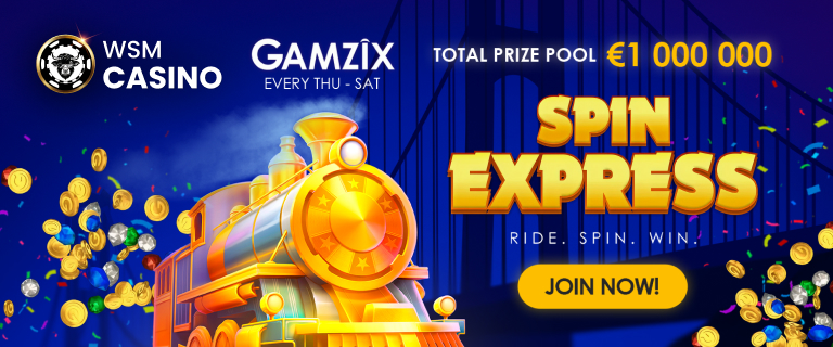 Spin Express by Gamzix: €1M Tournament