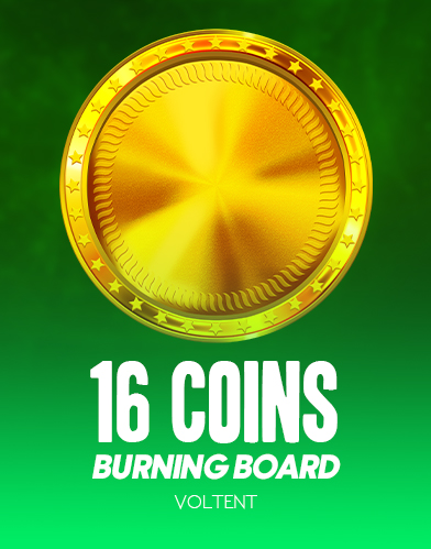 16 Coins Burning Board