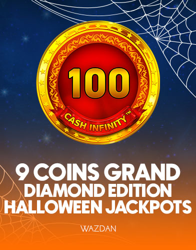 9 Coins Grand Diamond Edition Halloween Jackpots